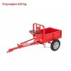 Przyczepka 450kg  do mikrociągnika