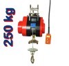 Elektryczna wciągarka linowa HXS-250F  z 20 m linką stalową